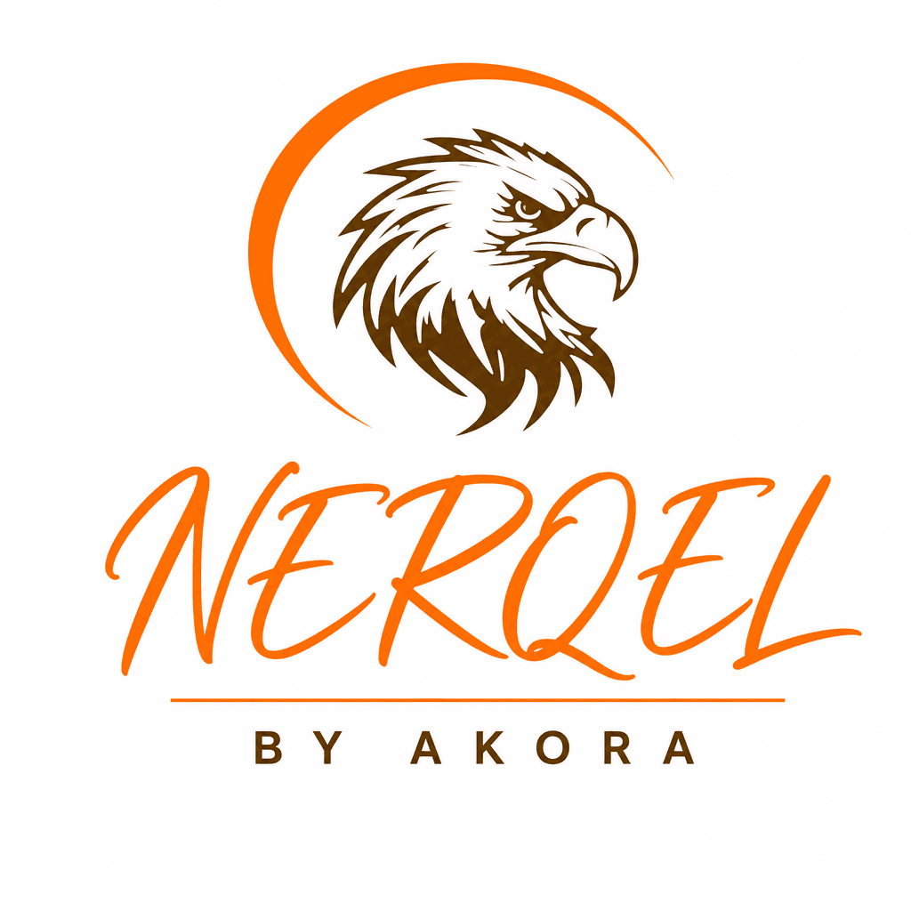 Logo officiel Nerqel by Akora